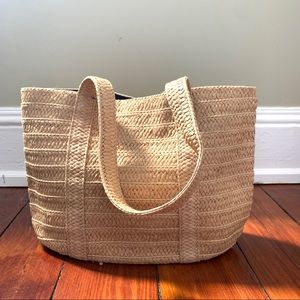 Draper James straw bag